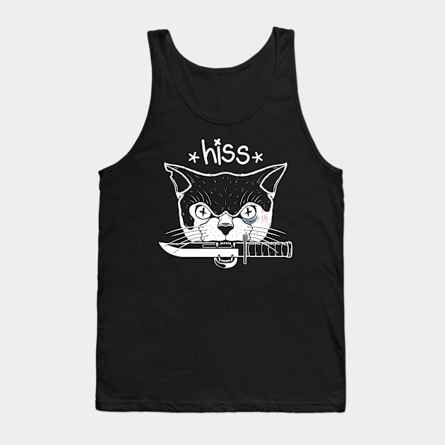 Bad Kitty Tank Top by FourteenEight